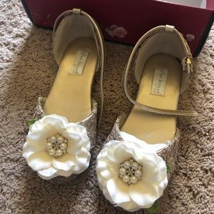 Trish Scully Gold Kendall Shoe